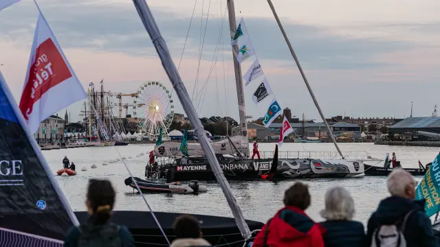 Route du Rhum 2022 -Arrivées des IMOCA aux pontons